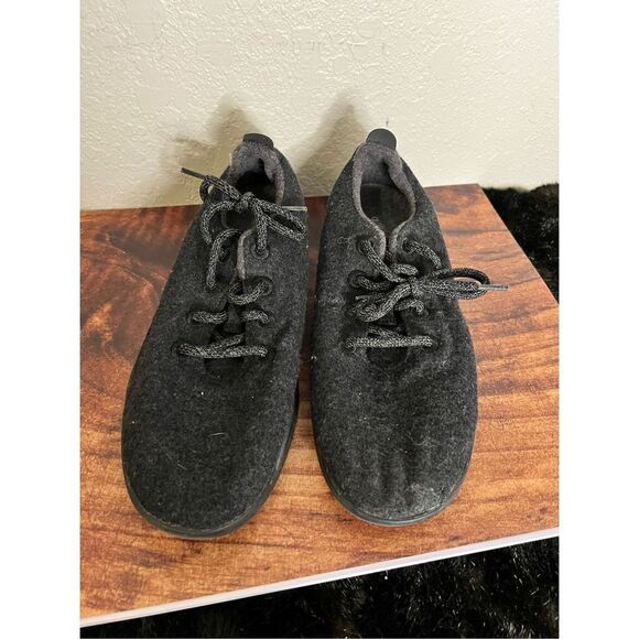 allbirds Shoes - Allbirds Womens Wool Runners Natural Black 10 Black Sole
